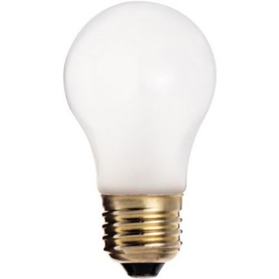 60W 130V A15 E26 Frosted Appliance Bulb by SATCO Lighting - Starlight Lighting USA and Canada